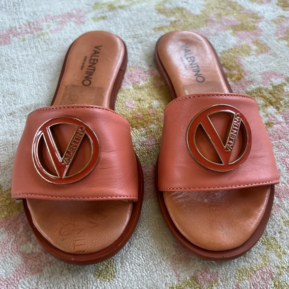 Valentino Women's Coral Slide Sandals size 37